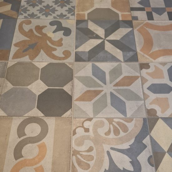 badkamervloer thuis op madeira